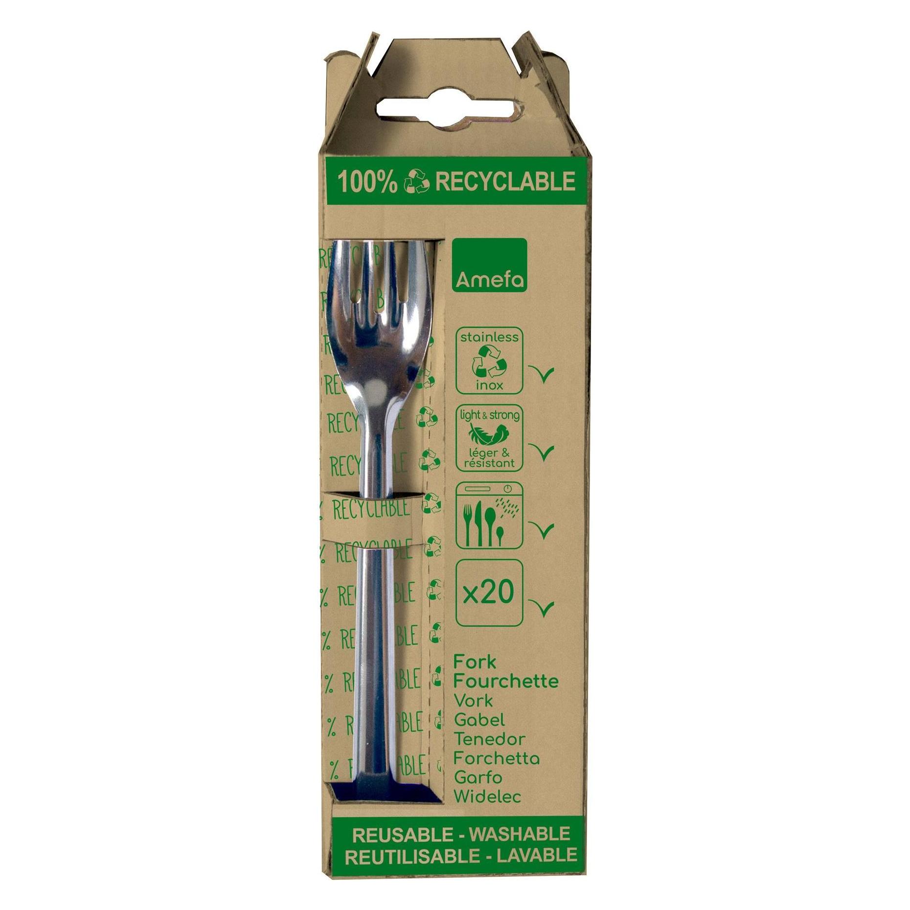 Amefa Leaves (20 Stk., Besteck Set) (370259L20TF)