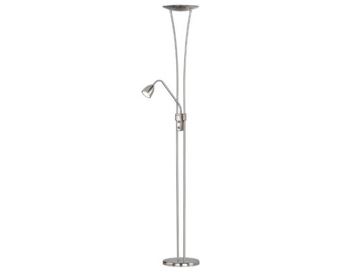 TRIO LEUCHTEN LED Deckenfluter, grau (nickelfarben), 2, H: 180cm, Leuchten, LED Deckenfluter