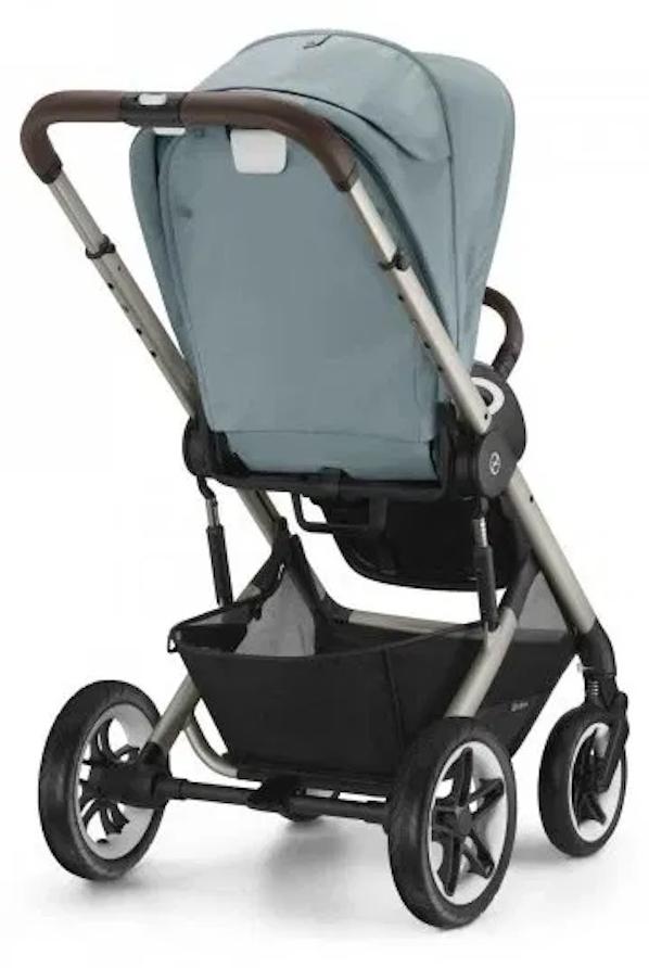 Cybex Talos S Lux - Kinderwagen, Cybex Kinderwagen Gestell:Taupe, Farbe:Stormy Blue