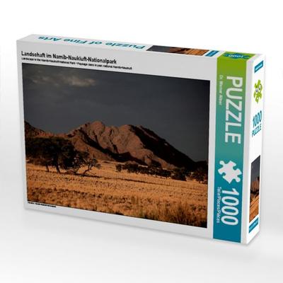 CALVENDO Puzzle Landschaft im Namib-Naukluft-Nationalpark | 1000 Teile Lege-Größe 64x48cm Foto-Puzzle für glückliche Stunden