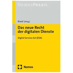 Das neue Recht der digitalen Dienste, Fachbücher von Torsten Kraul