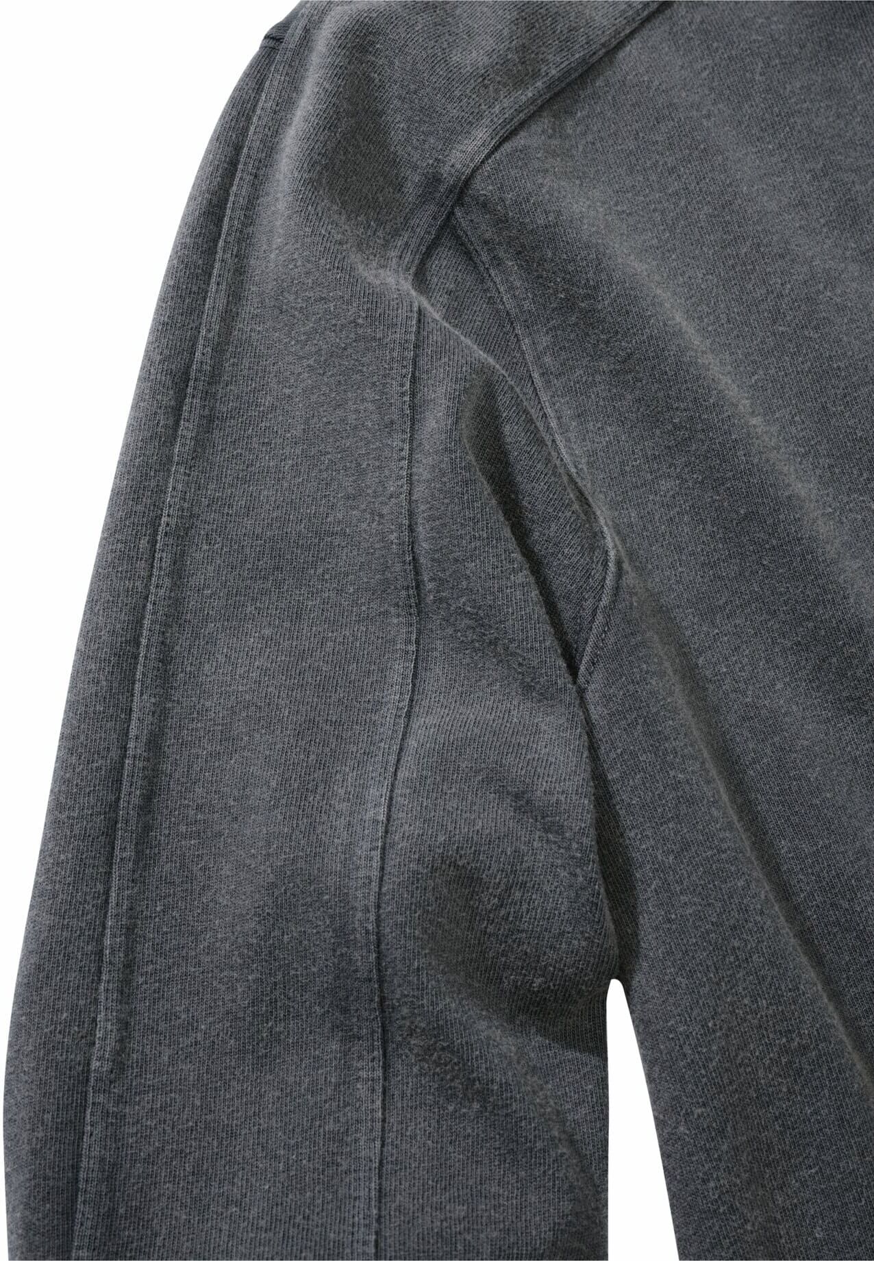 Mey & Edlich Getopptes Longsleeve Grau L