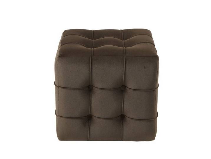 Skye Decor Pouf Lizbon (1-St), Samtiger Polsterpouf