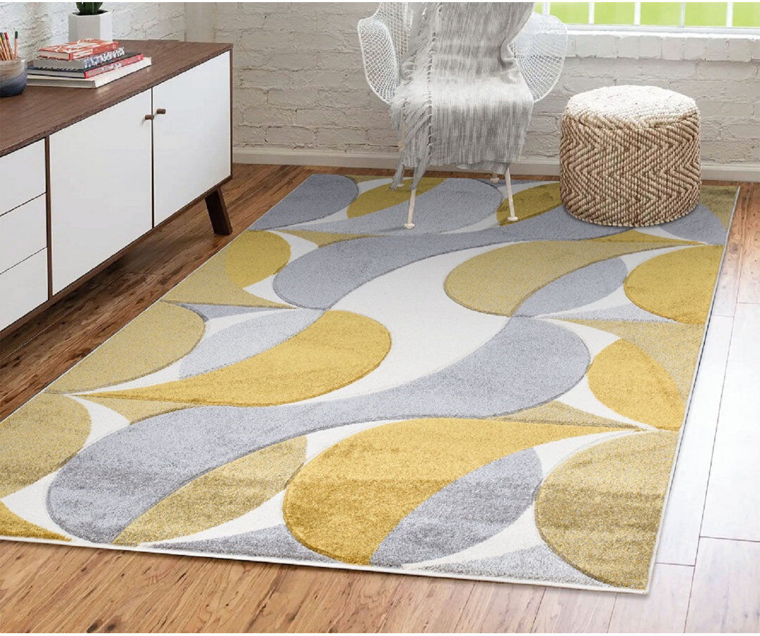 Ivy Bronx Astrit Area Rug Rectangle 120 x 170cm