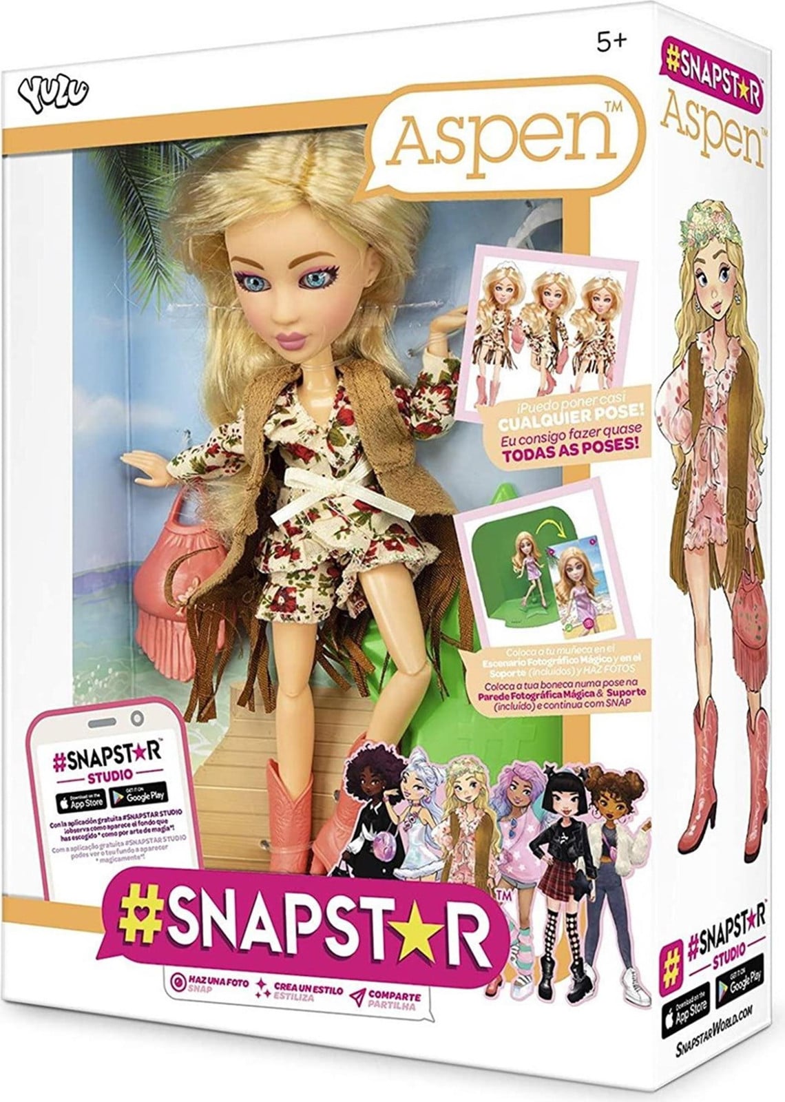 SnapStar panenka Aspen met accessoires