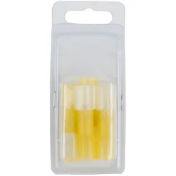 KS Tools Sortiment isolierter Quetschverbinder, gelb, AWG12-10, 6-tlg Stecker gelb - 970.0660 - gelb