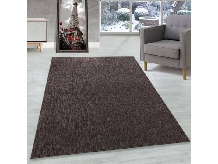 Tapis - NIZZA - 1800 BROWN - Marron - 120x170 cm - Hauteur de 5mm