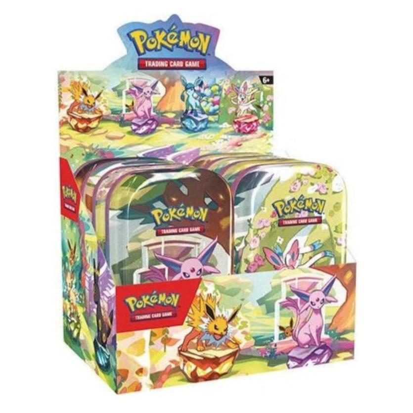 Pokémon SV08.5 Prismatic Evolutions Mini Tin Display EN (Englisch, Booster Display) (53174169)