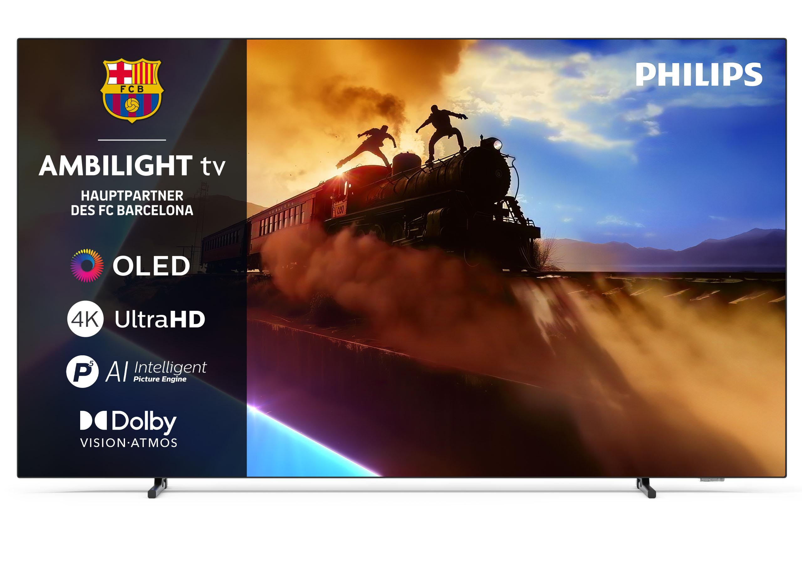 Philips 48OLED760/12 121cm 48" 4K OLED 120 Hz Ambilight Smart TV Fernseher