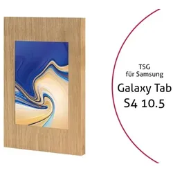 TabLines TSG056O Tablet Schutzgehäuse für Samsung Tab S4 10.5, Holz Eiche