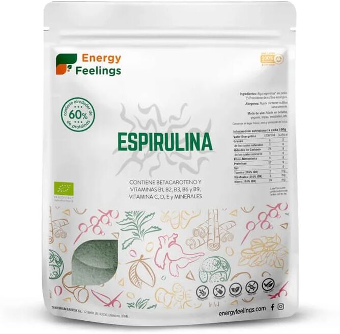 Energy Feelings Espirulina Eco 1 Kg