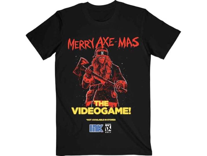 Ice Nine Kills Merry Axemas Christmas T Shirt L