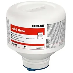 Ecolab Solid Hero 4,5 kg Kartusche Spülmaschinenreiniger Geschirrreiniger in Blockform mit Aktivchlor