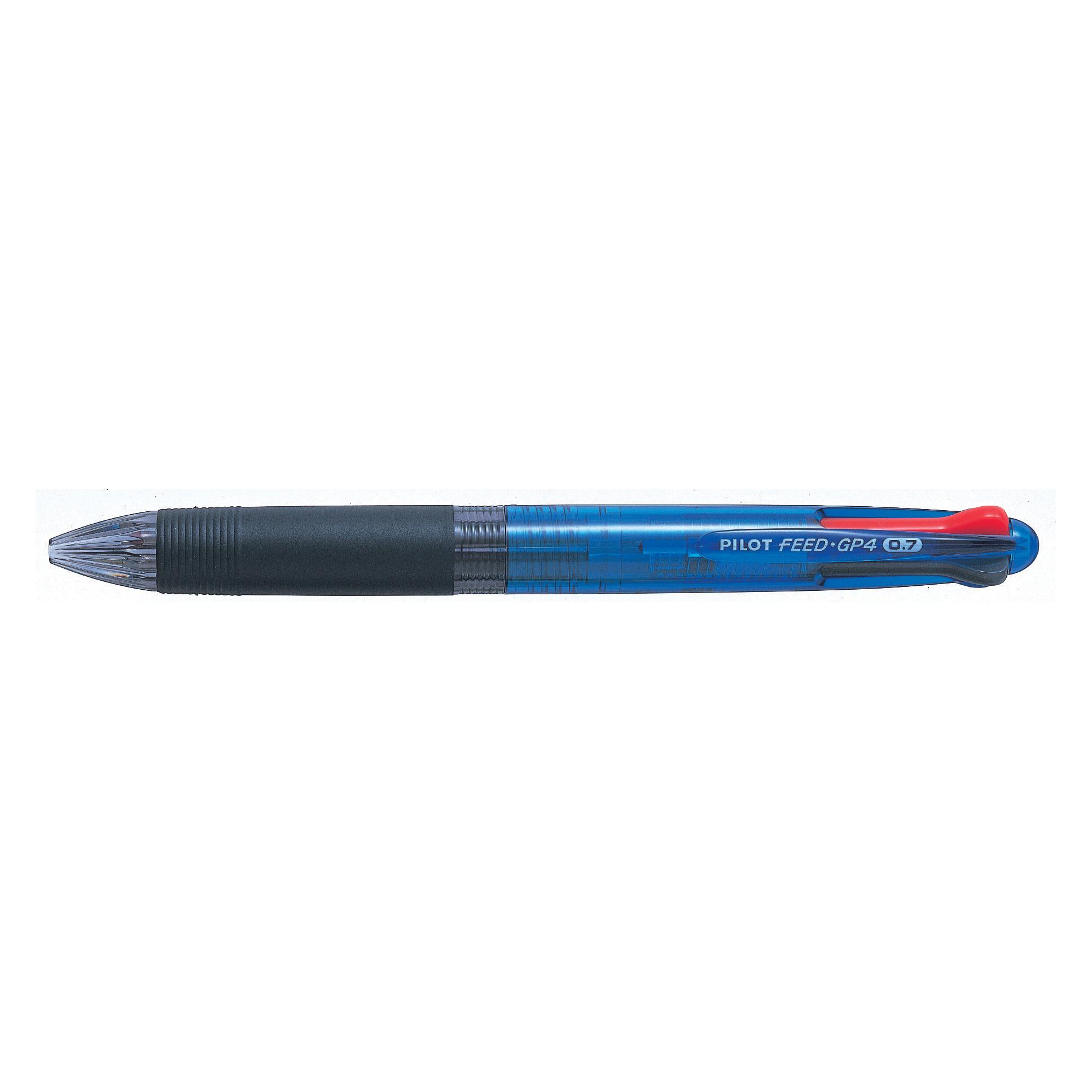 Pilot Vierfarb-Kugelschreiber FEED GP4, farbig sortiert (1x) (089329)