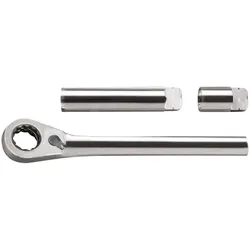 SW-Stahl, Fahrzeug Werkzeug, 01421L Bremsenentlüfterschlüsselsatz, 3-teilig I Spezial Steckschlüsselsatz 11 mm I geeigne