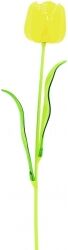 Europalms Crystal tulip, yellow, artificial flower, 61cm 12x tulipan krystal