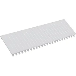 Hager S35S Abdeckstreifen, univers Z, 219 mm, für 12 PLE, brechbar