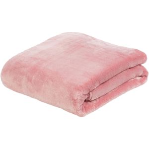 Gözze Kuscheldecke Premium Cashmere Feeling, altrosa, flauschig & weich, 500 g/m², 180 x 220 cm