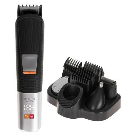 Adler Grooming set 5 in 1 | AD 2943 | Cordless | Number of length steps 4 | Black (AD 2943)