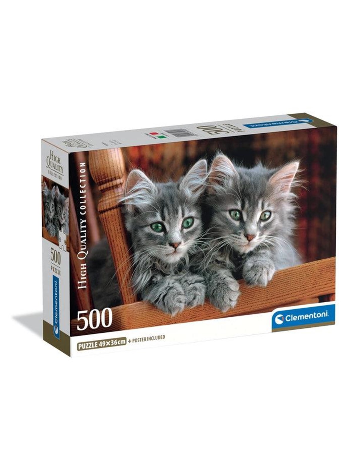 Clementoni Jigsaw Puzzle Kittens 500 pcs. 2D Puzzles