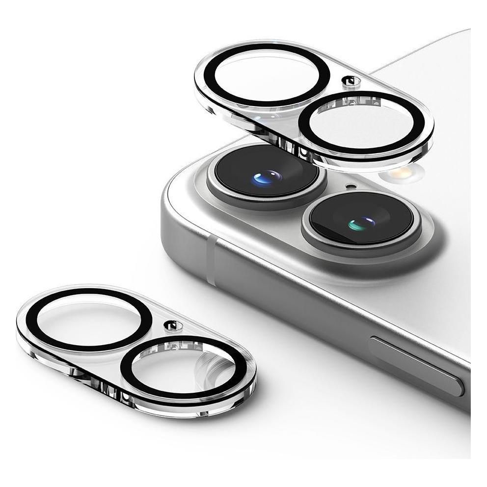 Ringke Screen Protector for iPhone 16 / 16 Plus CAMERA PROTECTOR GLASS 2 pack (2 Stk., Apple iPhone 16, Apple iPhone 16 Plus) (C1G932)