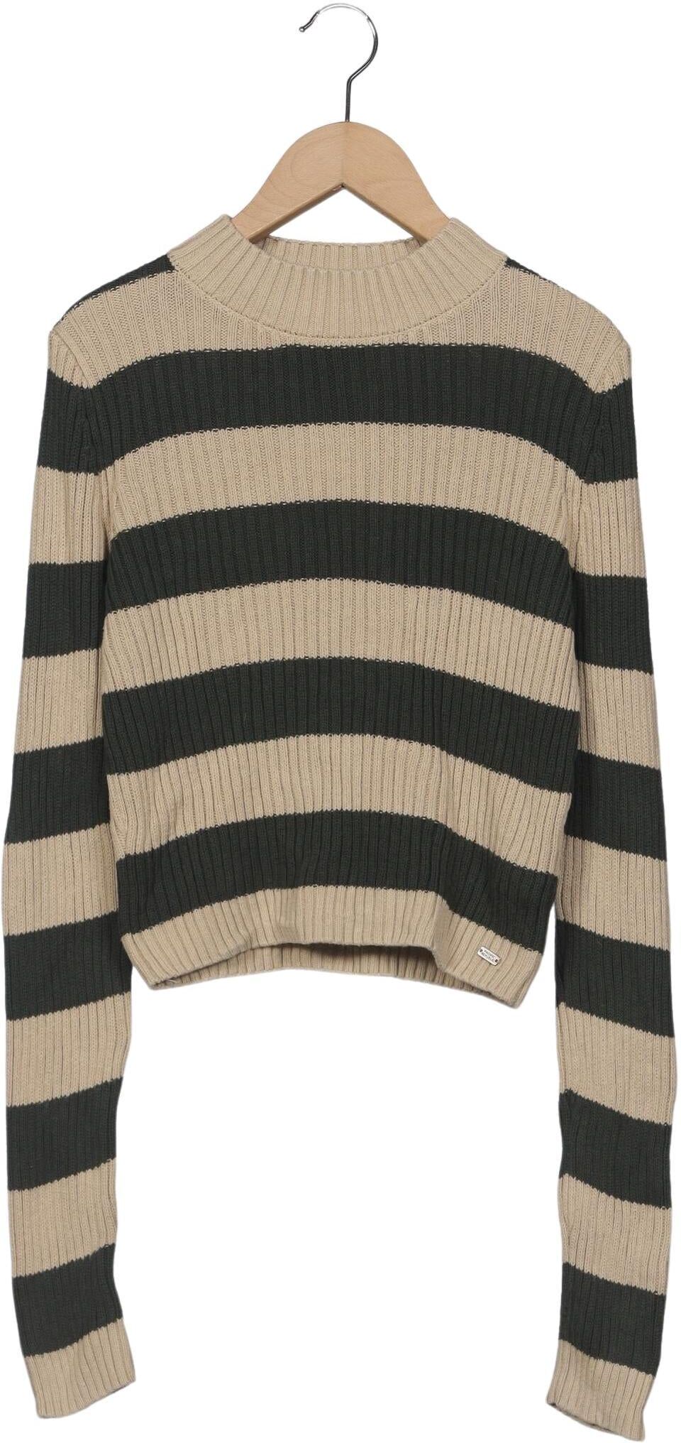Pull & Bear Damen Pullover, Mehrfarbig, Gr. M, Baumwolle - Second Hand