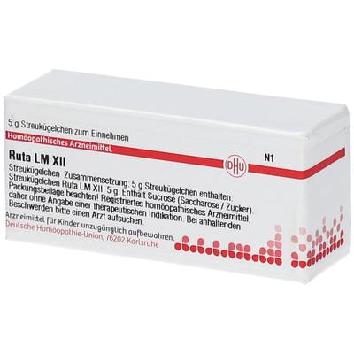 Ruta LM XII Globuli 5 g