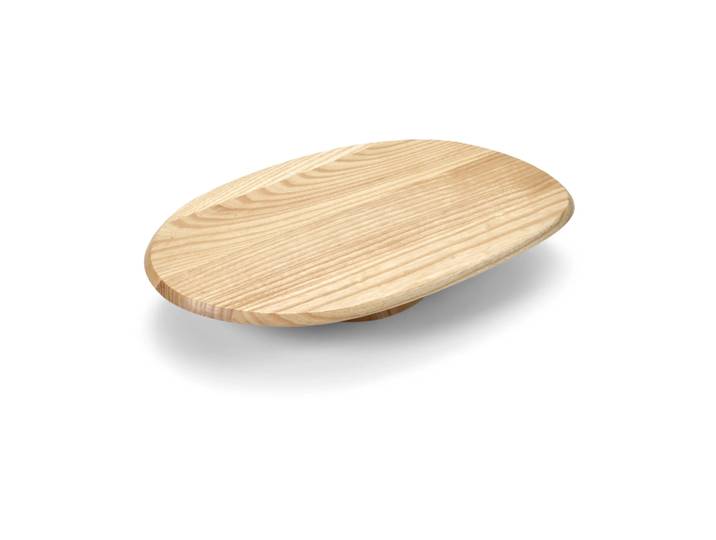 Serax Assiette à gâteau Dune 04 low 20x34 cm Ash