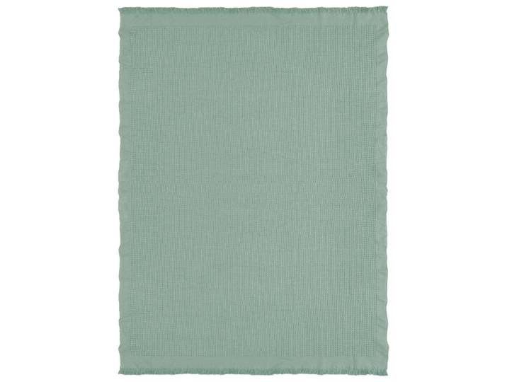 Novel Überwurf, Grün, Textil, Füllung: Polyester, 130x170 cm, Fransen, atmungsaktiv, bügelfrei, Heimtextilien, Bettwäsche, Tagesdecken