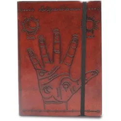 Small Notebook with strap - Palmistry