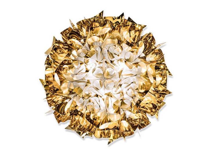 Slamp Wand- und Deckenleuchte Veli - Gold , Large Außergewöhnl