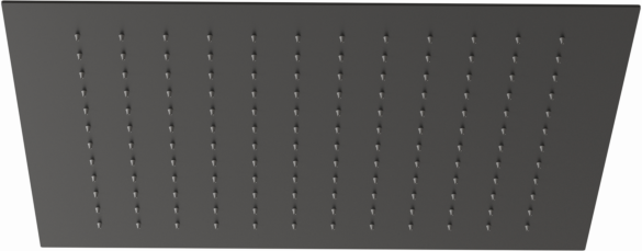Kludi ASANA Kopfbrause 6941039-00 440 x 440 mm mit Sommerregen Mattschwarz