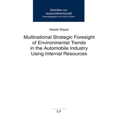 Wippel, N: Multinational Strategic Foresight, Gebundene Ausgabe von Natalie Wippel, Lit Verlag, 978-3-643-90540-6