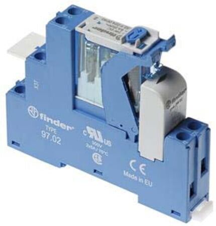 Finder Relais d'interconnexion 2W 8A Spsp.24VDC 4C.02.9.024.0050 (4C0290240050)