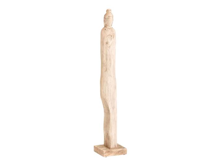 Skulpturen Silhouette, Edy&liv, hellbraun, Holz