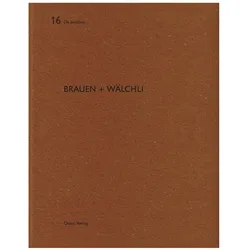 Brauen + Wälchli, Fachbücher von Hubertus Adam, Christoph Schläppi