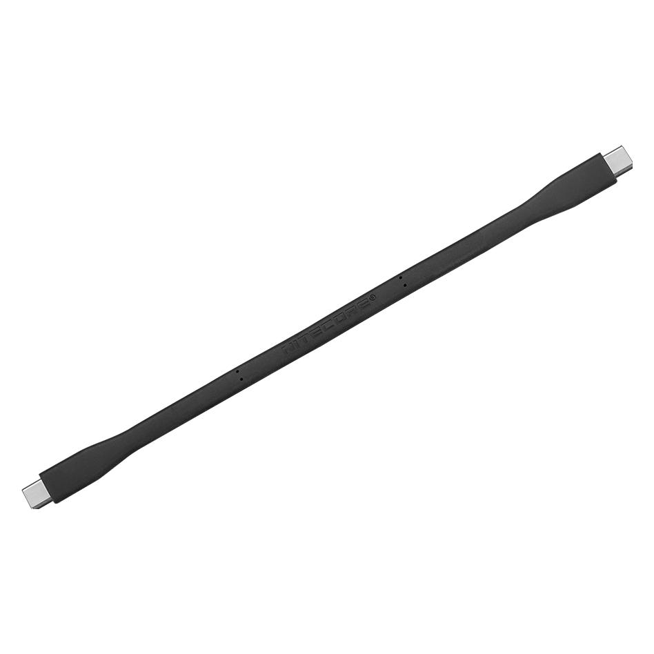 Nitecore biegsames Ladekabel, USB-C zu USB-C (NT-USBC-C)
