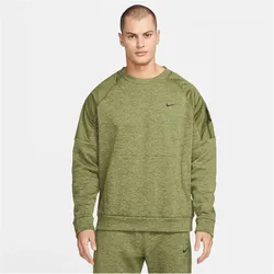 NIKE Therma-FIT Fitness Fleece Sweatshirt Herren 326 - rough green/htr/rough green/black S