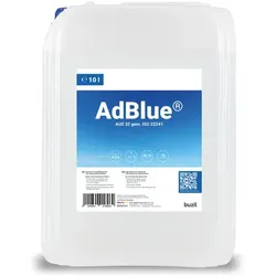 Ad Blue Harnstofflösung Buzil 10 L zur Nachbehandlung von Abgasen in einem SCR-Katalysator