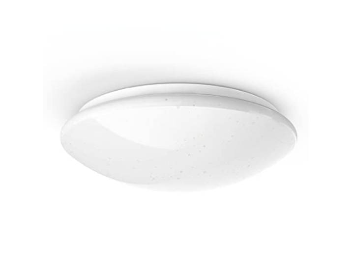 Hama LED Deckenleuchte dimmbar per App- u. Sprachsteuerung (WLAN Lampe Alexa/Google Home kompatibel, Deckenlampe f. Schlafzimmer, Kinderzimmer, Wohnzimmer, kein Hub/Gateway benötigt, Ø 30cm)