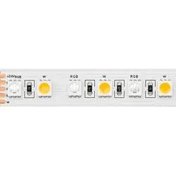 Sigor 19,2W/m RGB+W LED-Streifen RGB/2700K 5m 96LED/m IP00 24V 864lm Ra90