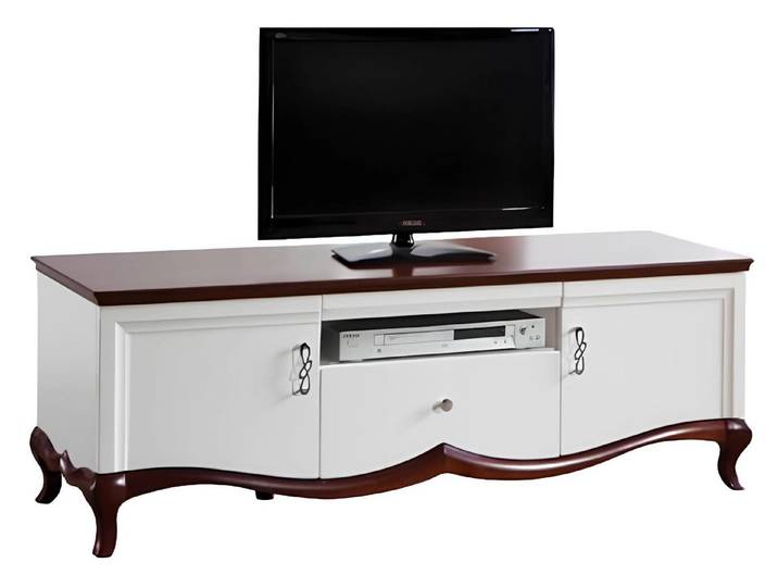 JVmoebel TV-Schrank Elegantes TV Lowboard aus Holz mit Stauraum und stabiler Ablage (1-St., TV Lowboard) Made in Europa