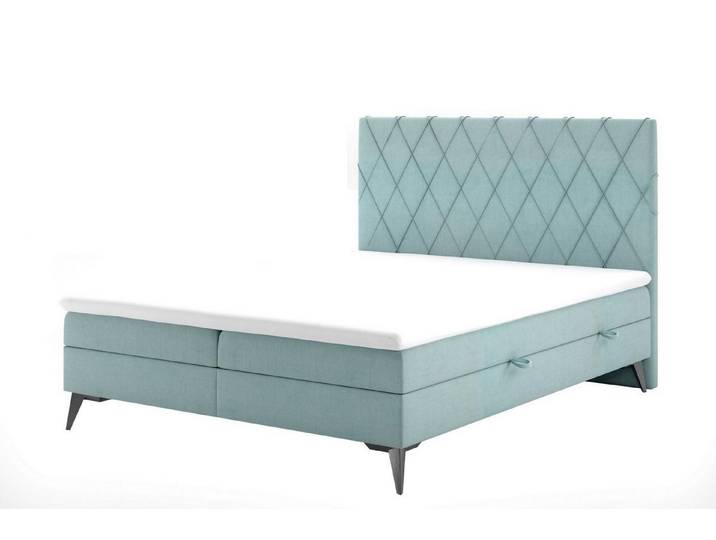 Xlmoebel Boxspringbett Chesterfield Schlafzimmer Bett Doppel Polster Kasten Funktion (Chesterfield Boxspringbett), Made in Europa