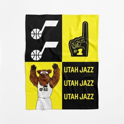NBA Domino Swaddle Blanket