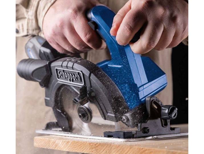 Scheppach BC-HCS165-X - Accu Handcirkelzaag 20V - Borstelloze motor - Ergonomisch design