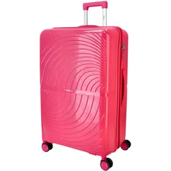 DYX 4 Rollen Koffer L 76 cm Paris fuchsia