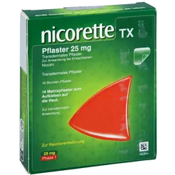 Nicorette TX Pflaster 25 mg Reimport - Reimport 14 St