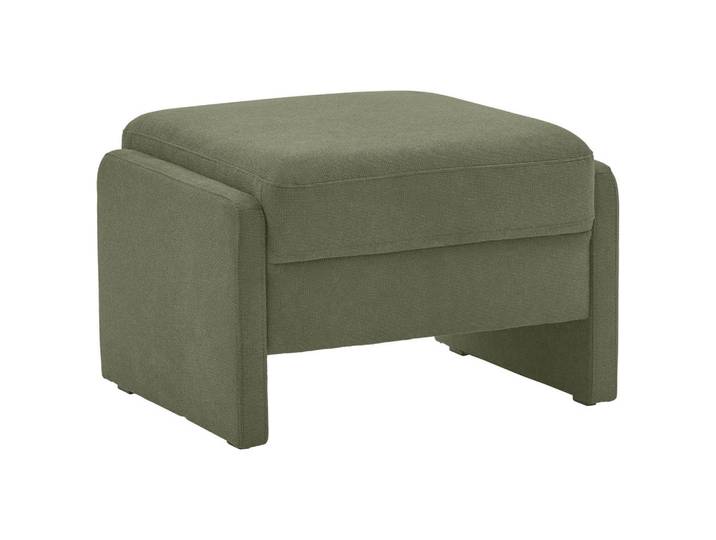 Pure Home Comfort Hocker, Grün, Kunststoff, quadratisch, 70x47x60 cm, Lederauswahl, Stoffauswahl, Wohnzimmer, Hocker, Sitzhocker