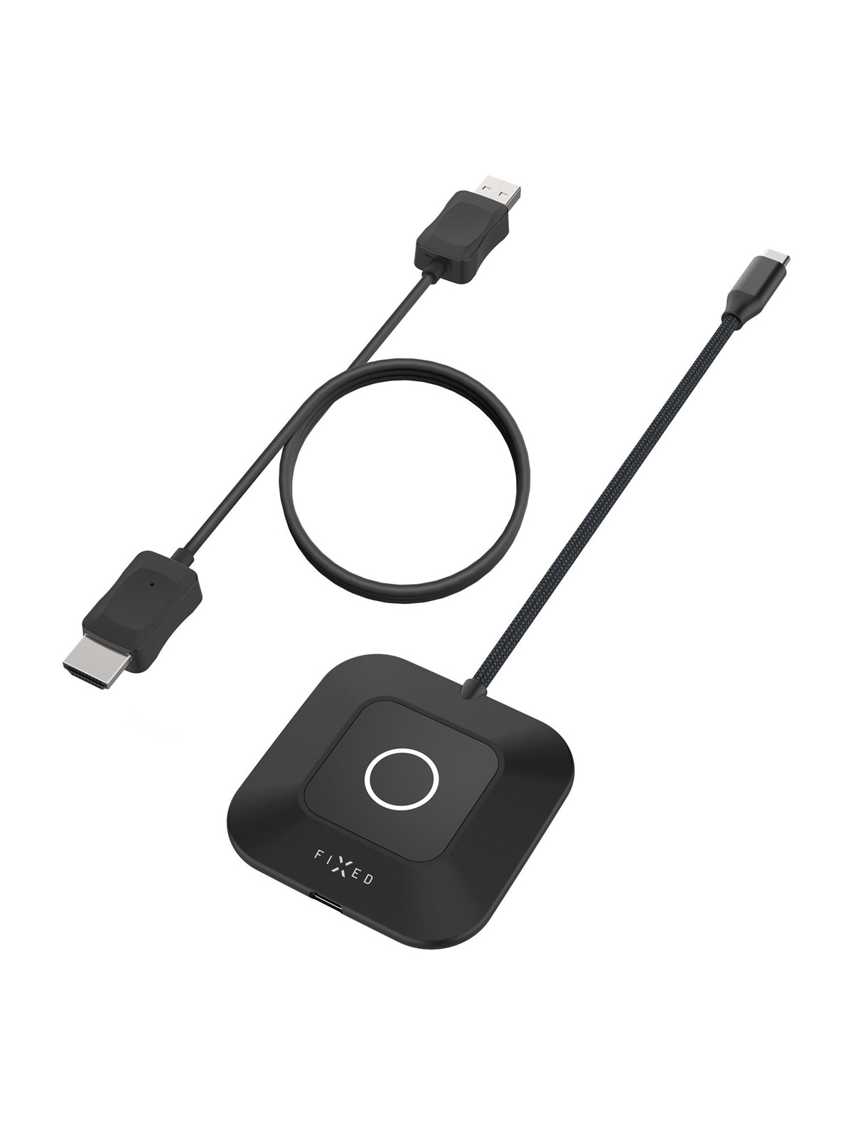 FIXED AirLink Wireless USB-C/HDMI Extender - Black