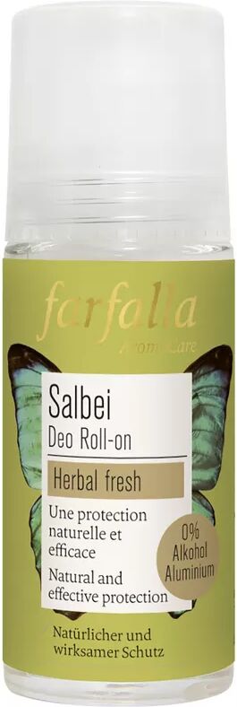 farfalla - Salbei,KräuterfrischerDeoRoll-on, 50 ml